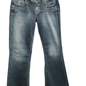 Silver Womans Jeans Lola Bootcut SZ 31/31